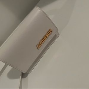 Jacquemus White La Ceinture Bello Belt Bag